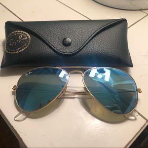 Ray Ban Aviator Flash Lenses